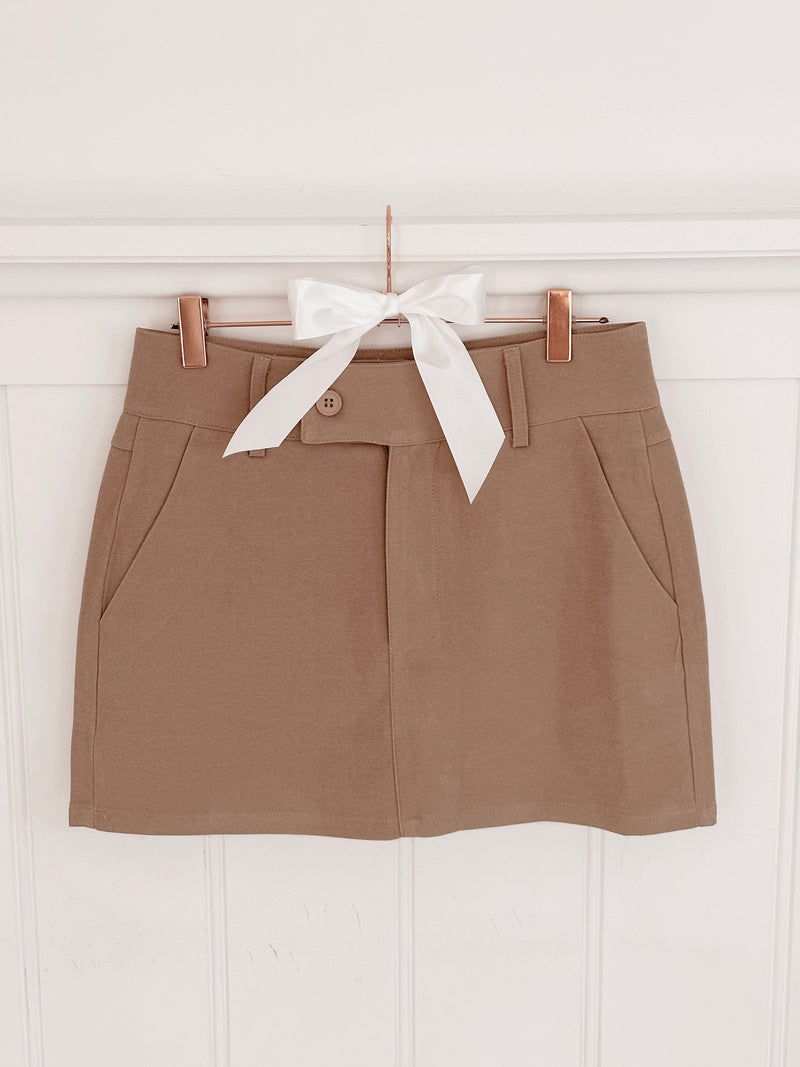 Coco Camel Skirt