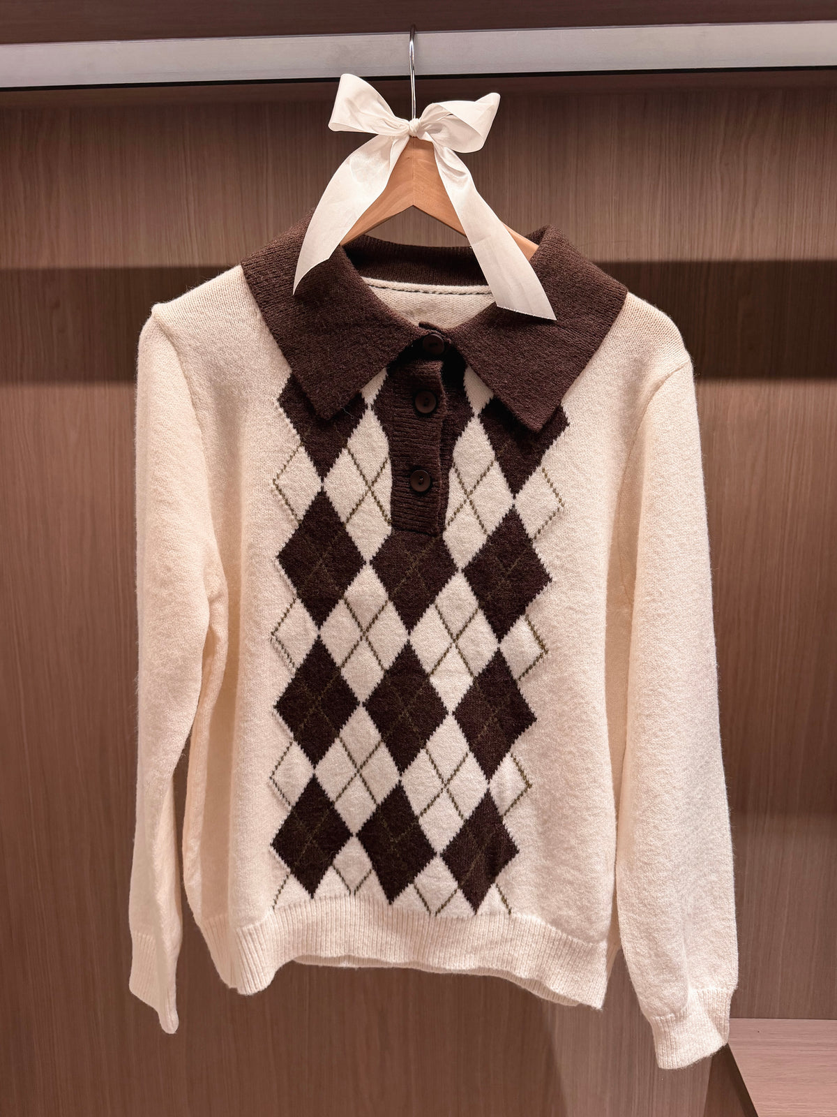 Cream Chocolate Sweater