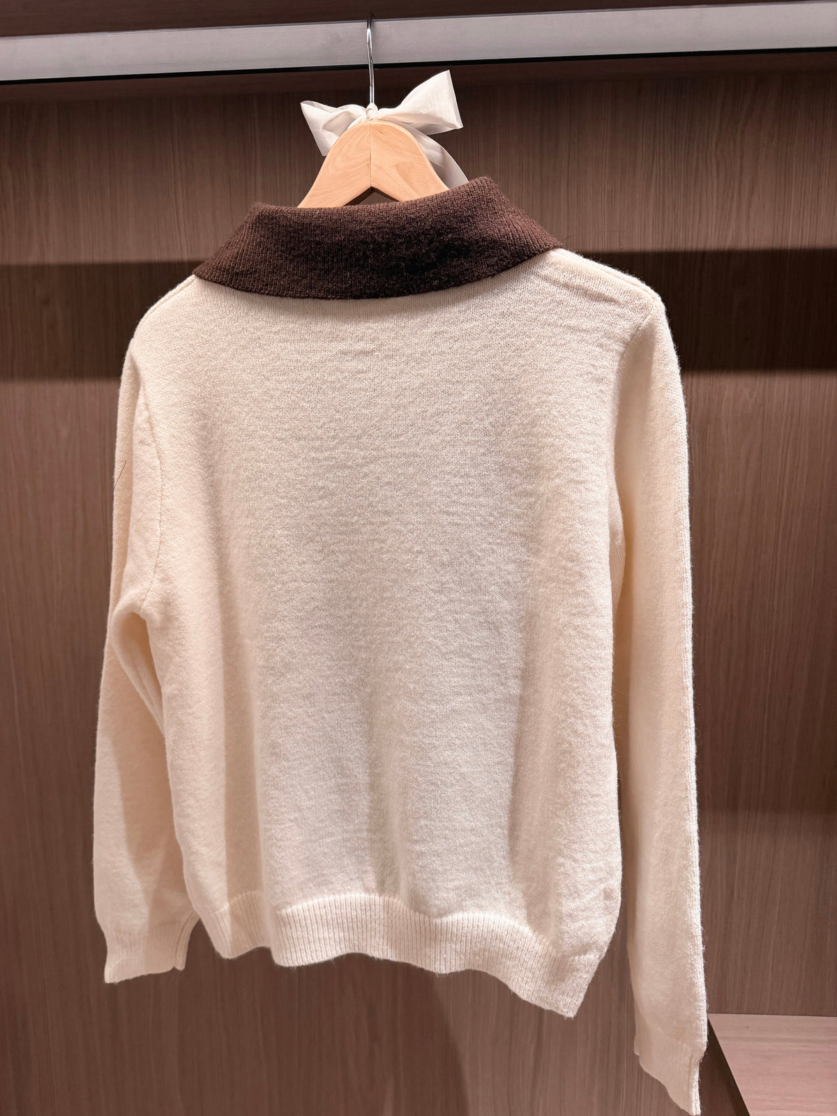 Cream Chocolate Sweater