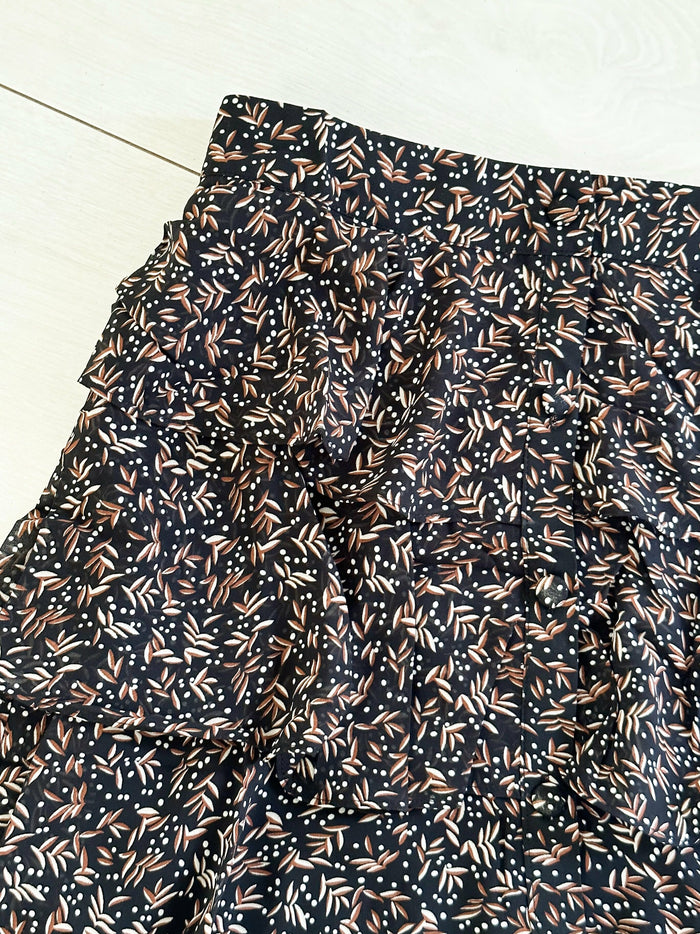 Crunchy Leaves Skirt