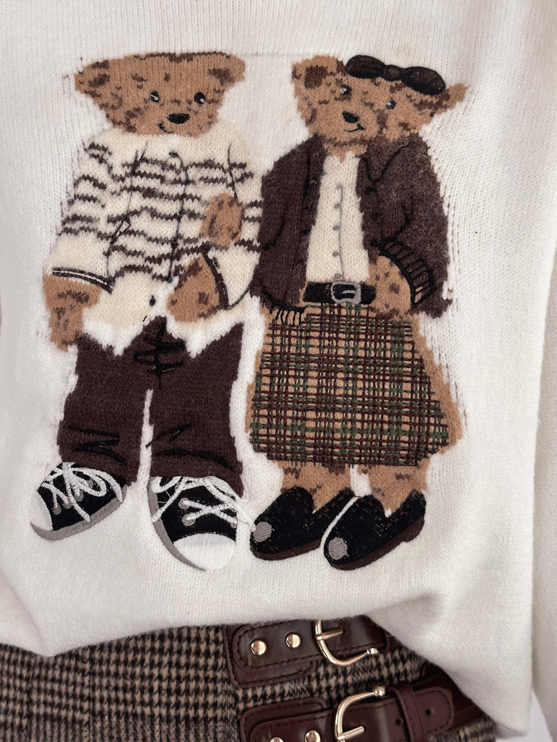 Bear Couple Sweater
