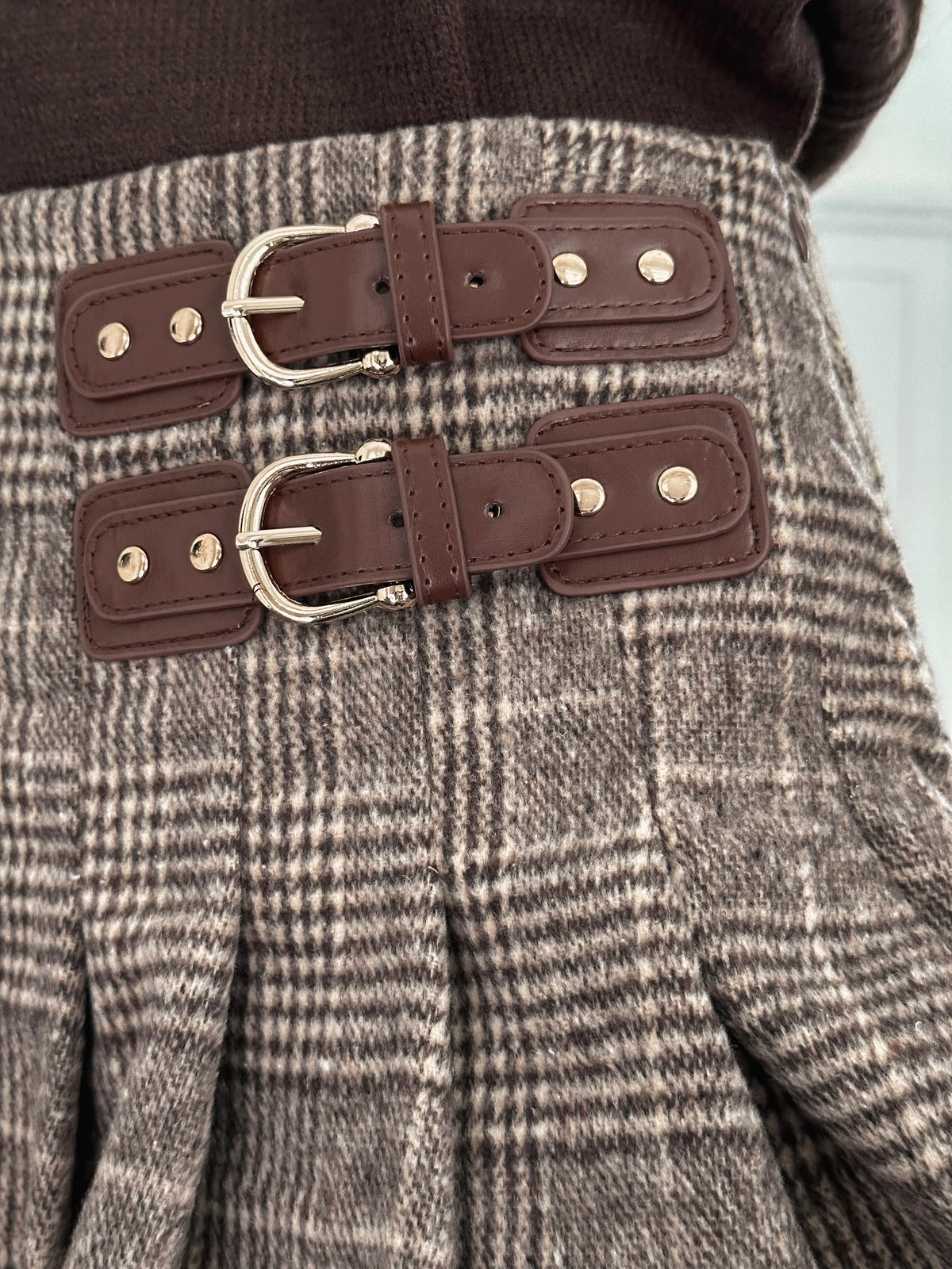 Soft Autumn Belt Skirt