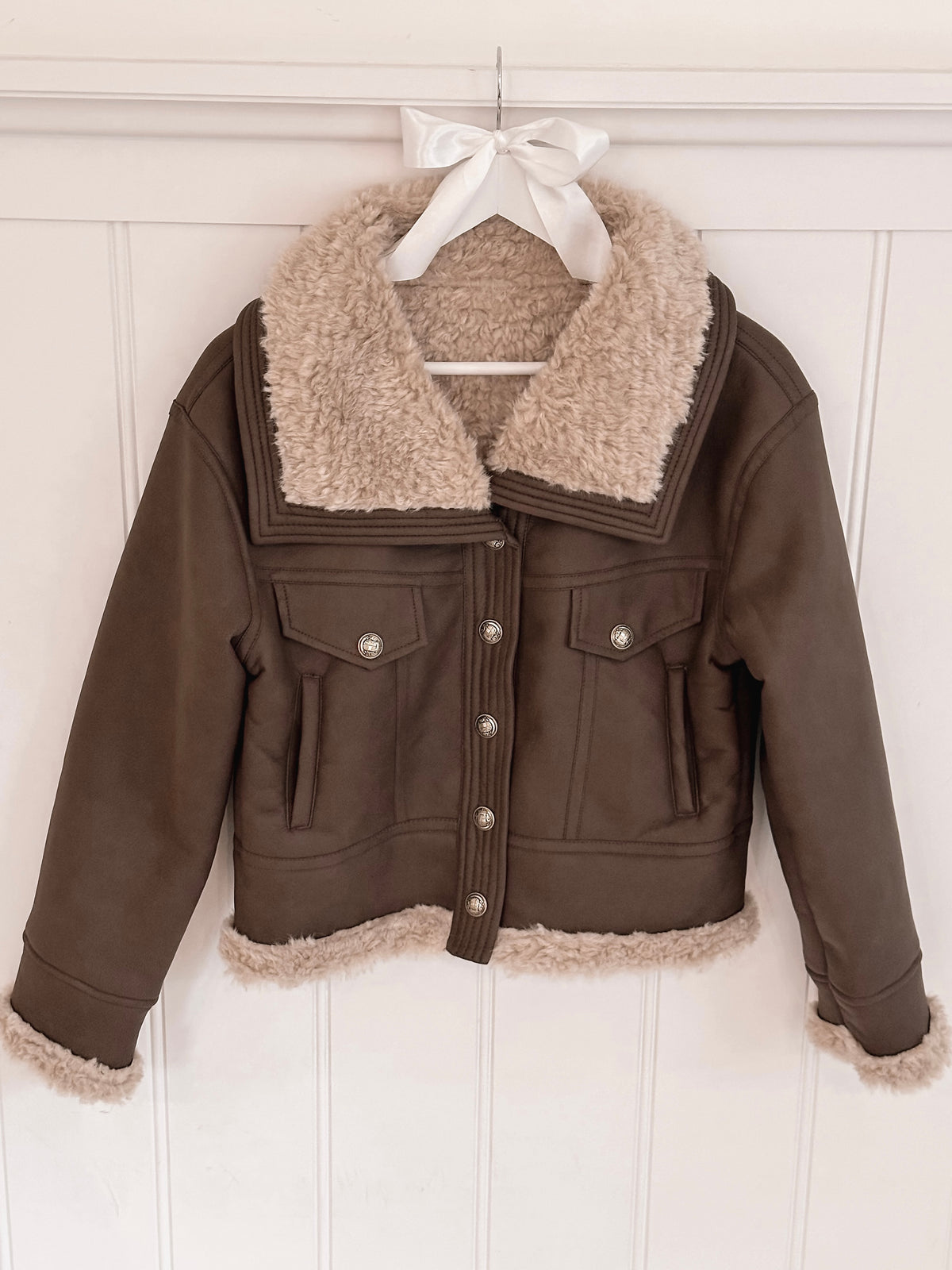 Winter Cabin Teddy Coat