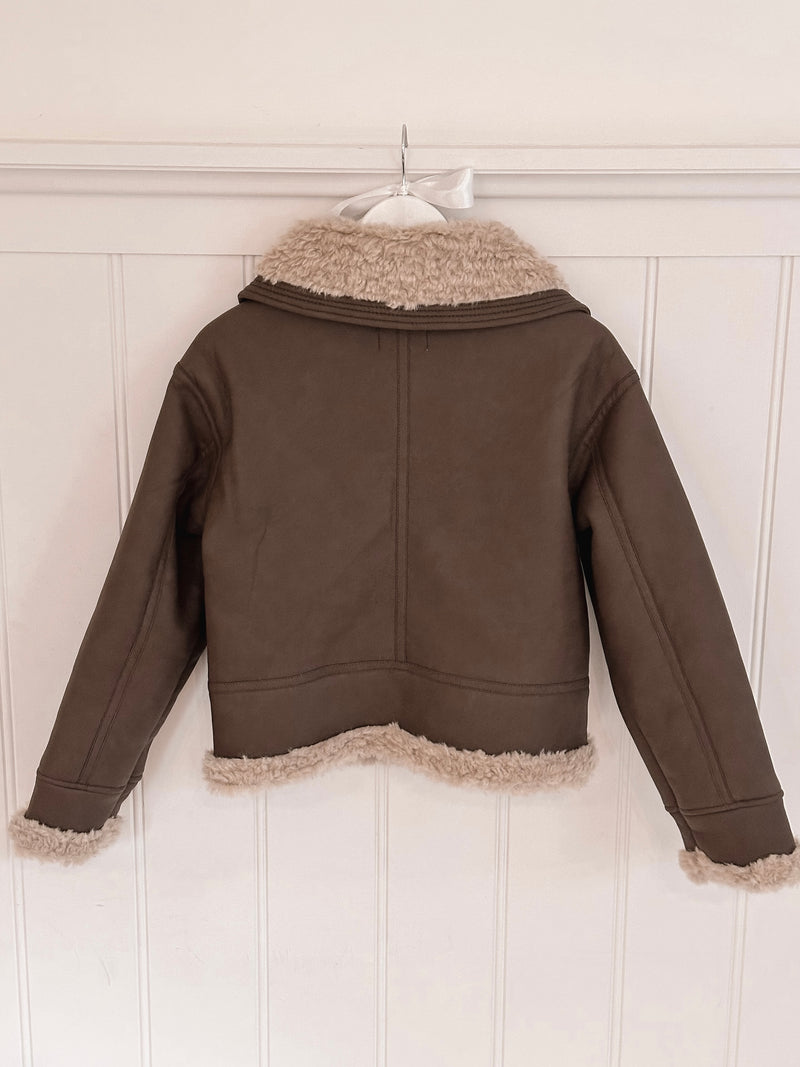 Winter Cabin Teddy Coat