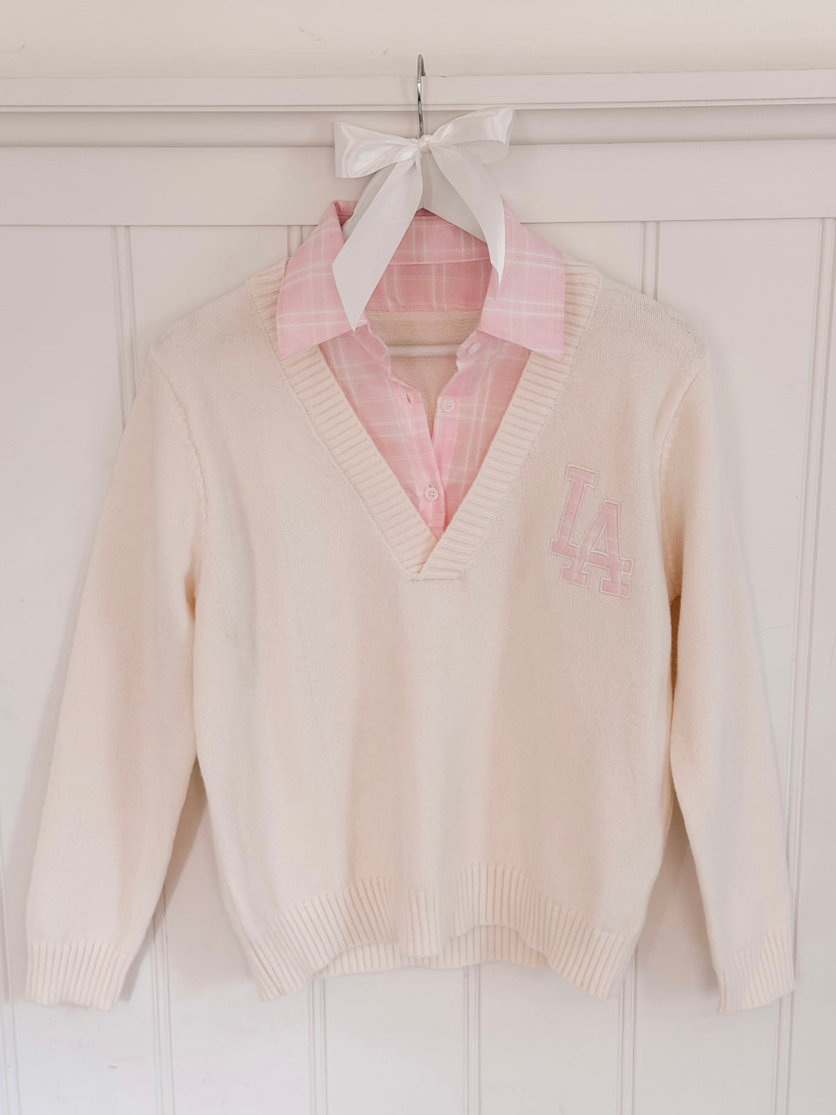 LA Rose Blouse Sweater