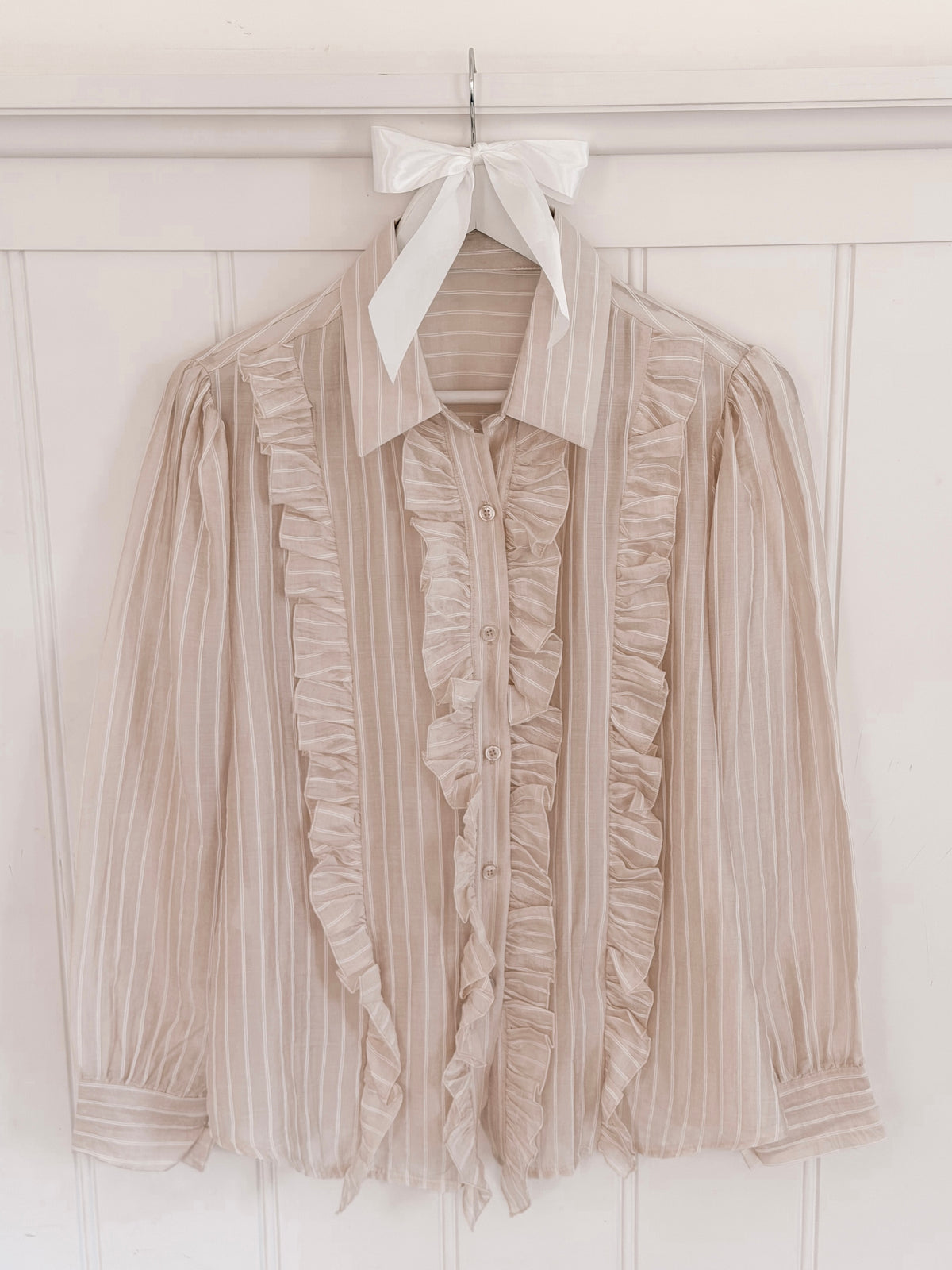 Beige Love Shack Blouse