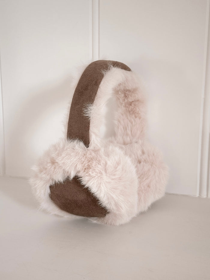 Winter Taupe Earmuffs