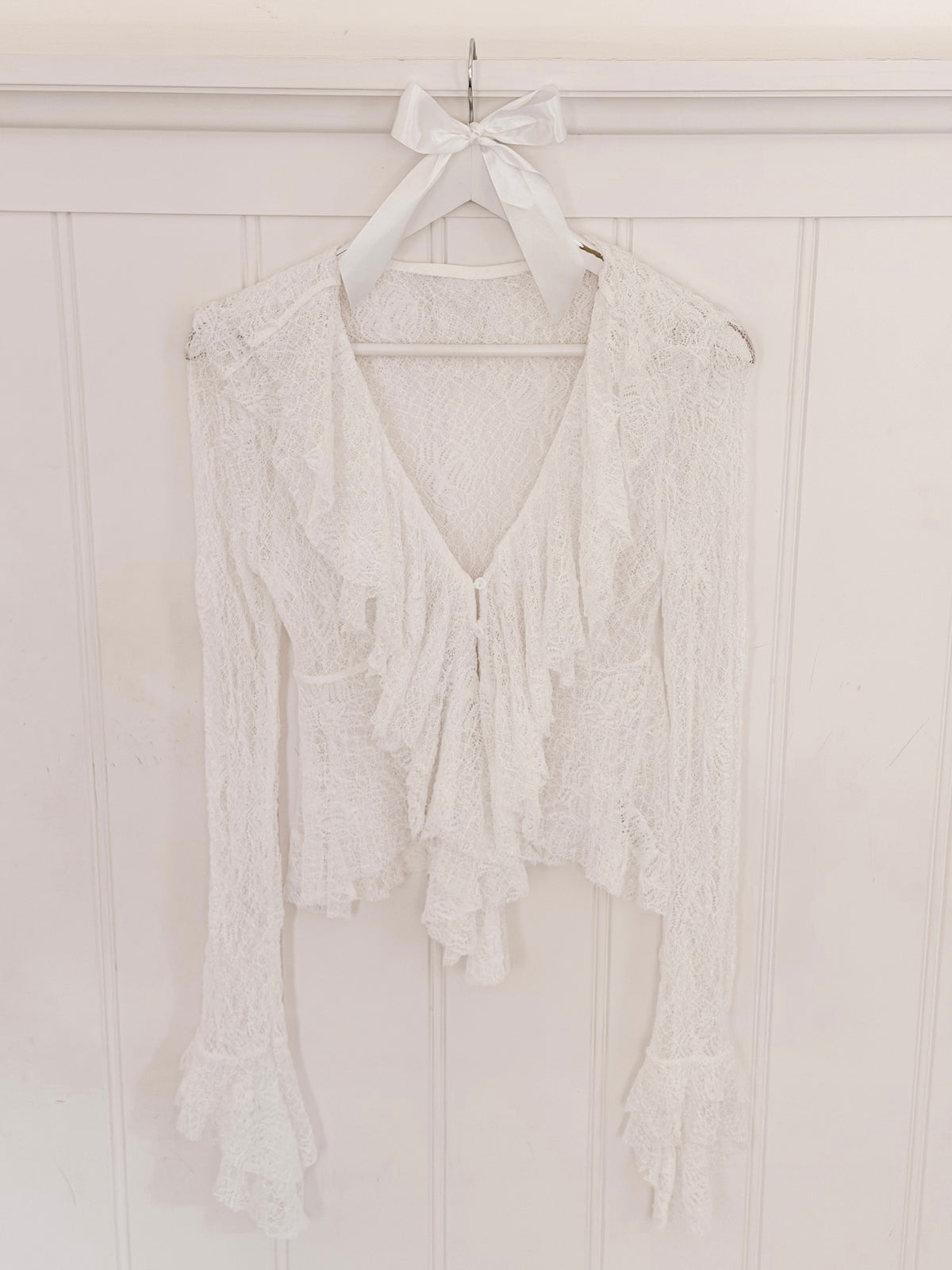 Fall Angel Lace Blouse