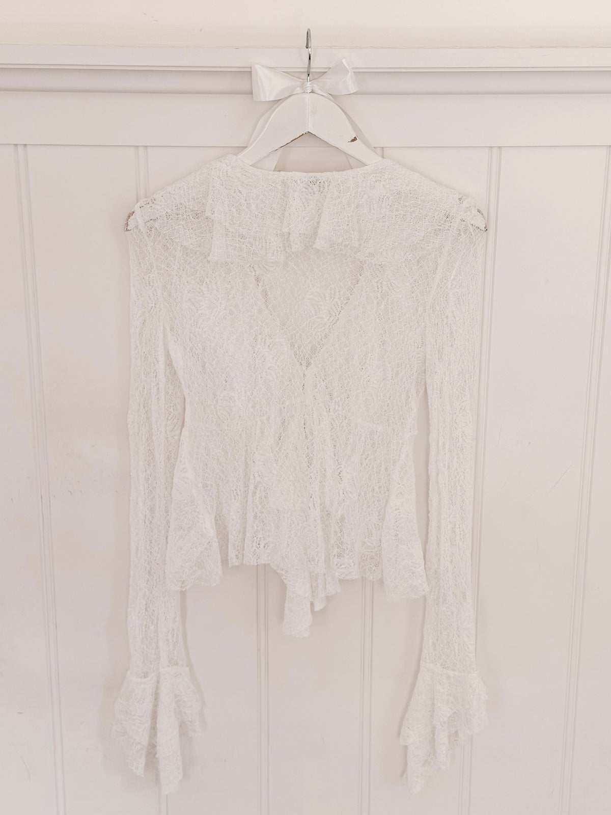 Fall Angel Lace Blouse