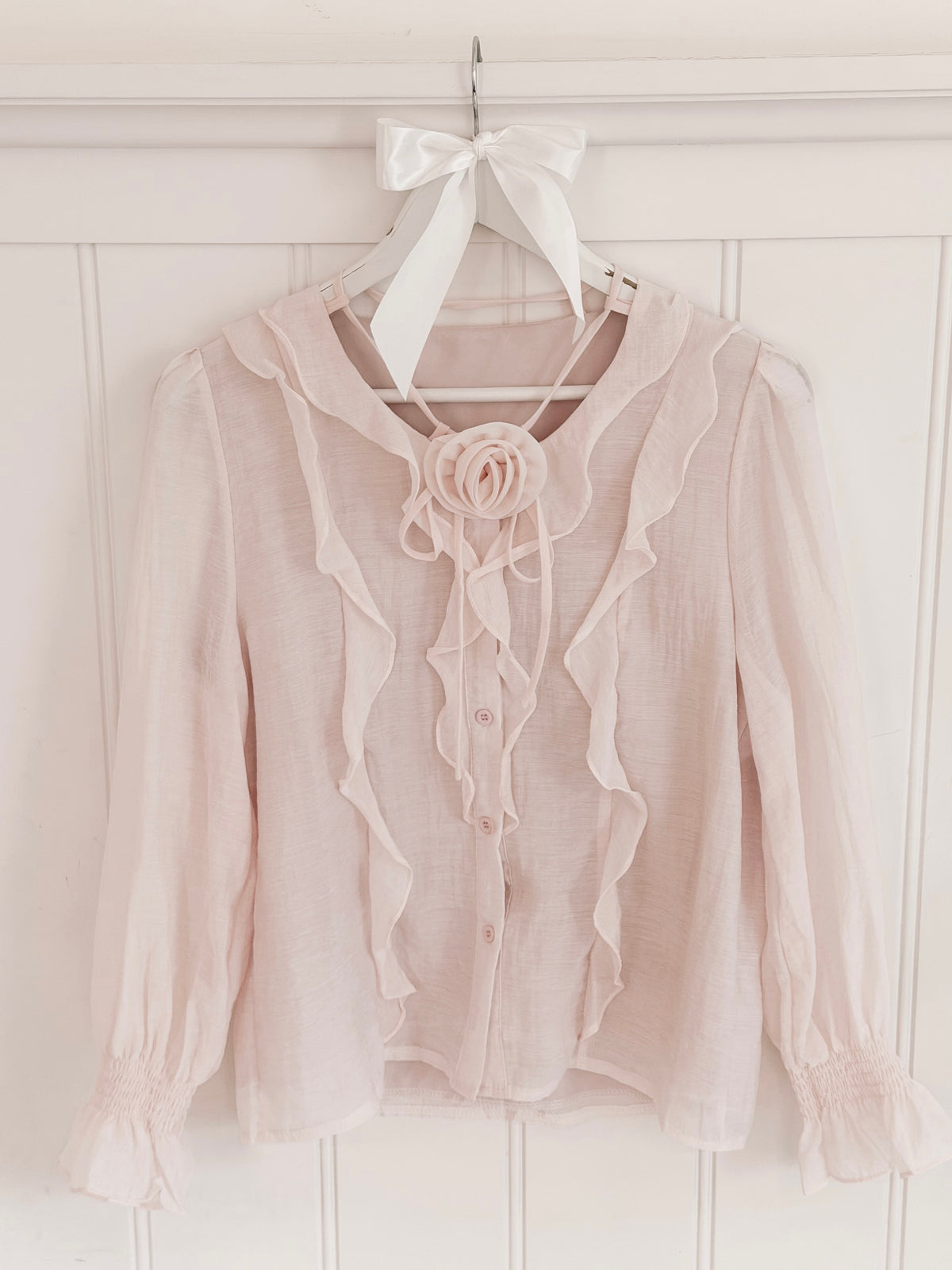 Peony Whisper Blouse