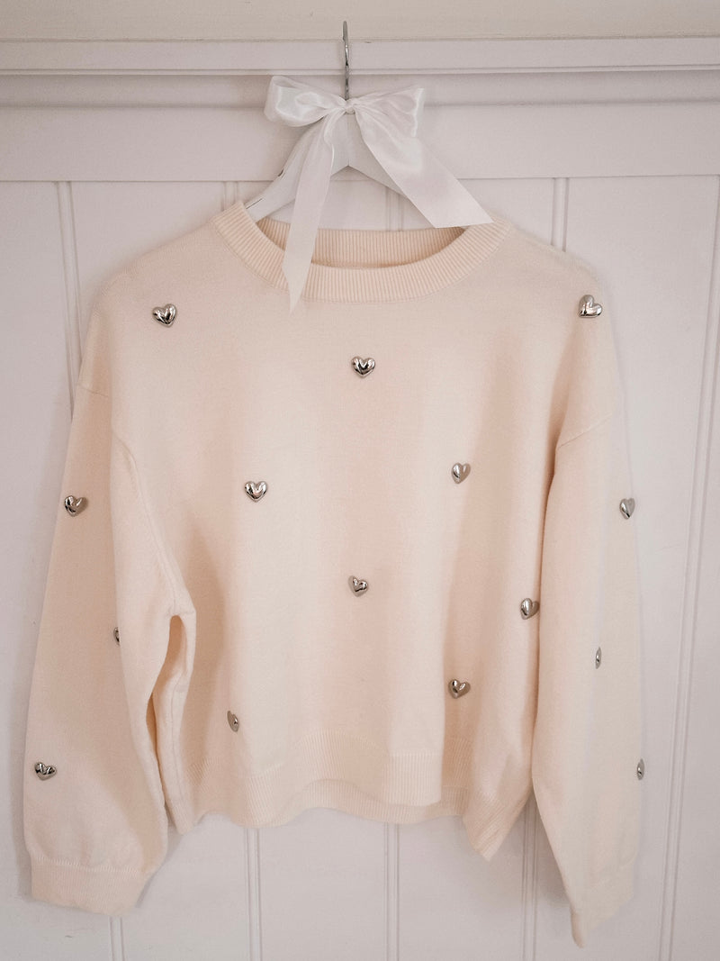 Vanilla Mirror Hearts Pull