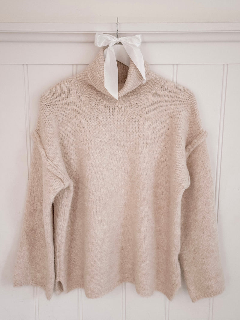 Beige Winter Sweater