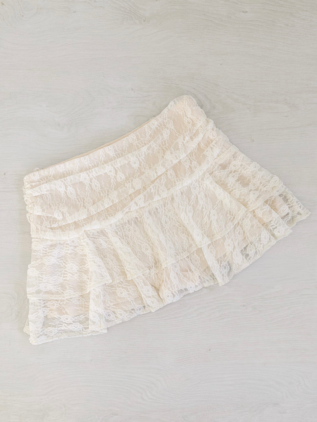 Vanilla Lace Skirt