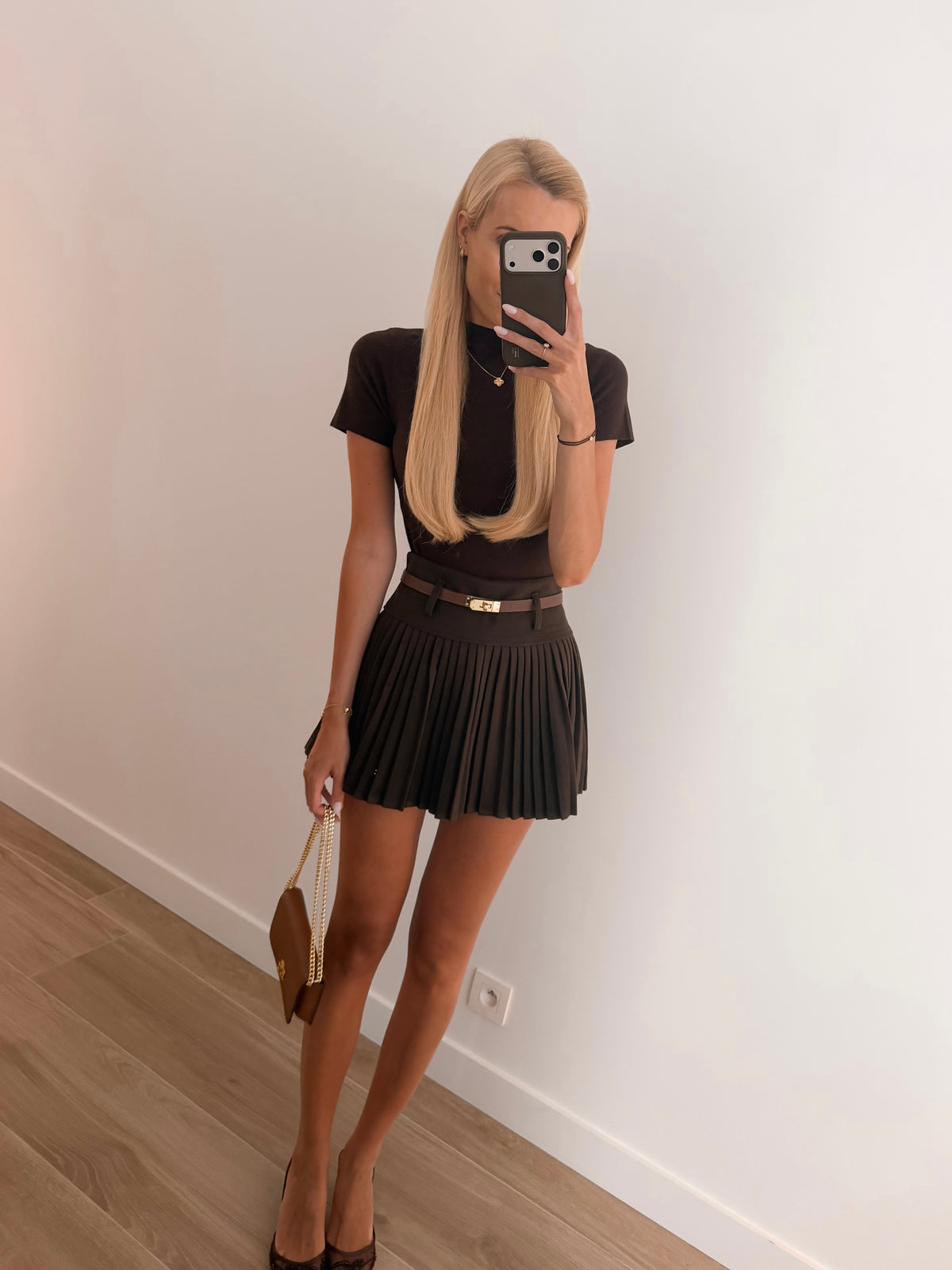 Soft Chocolate Skirt