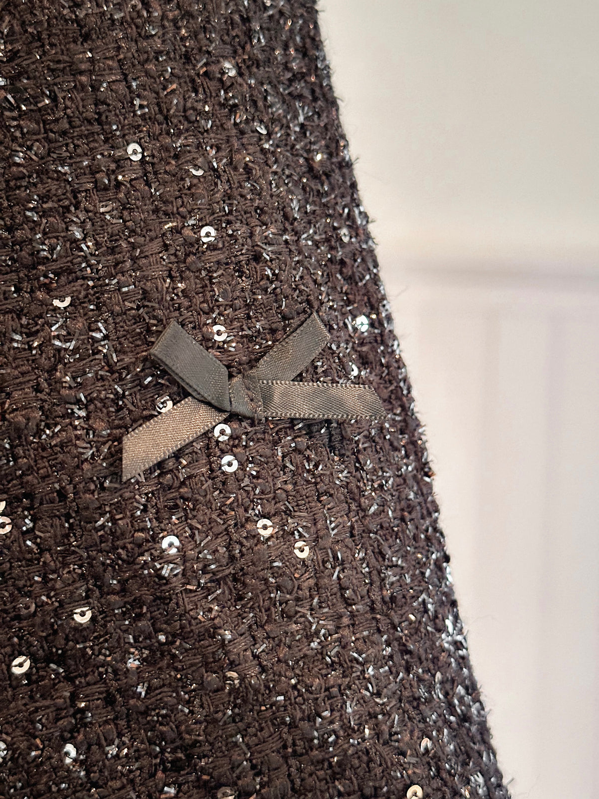 Tweed Bow Elegance Jacket