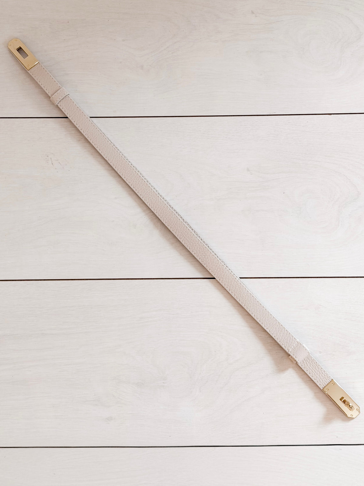 The Cream Saddle Belt