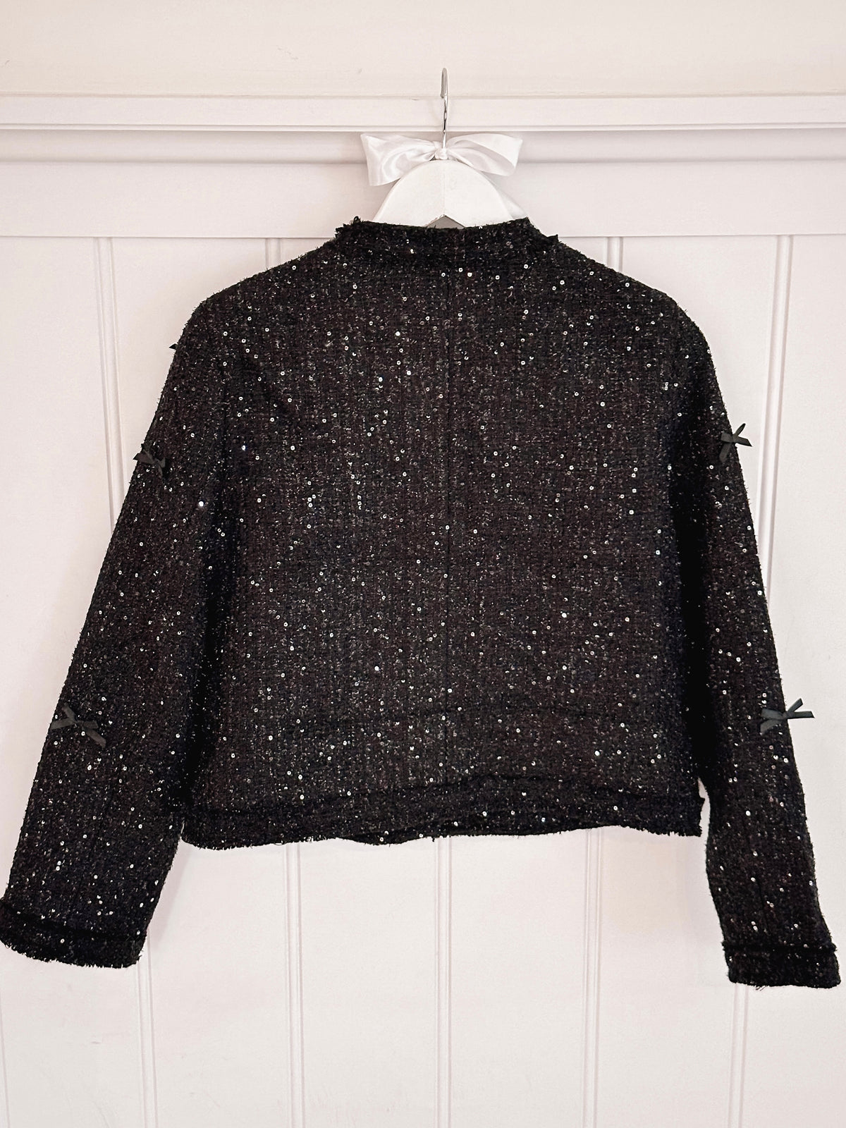 Tweed Bow Elegance Jacket