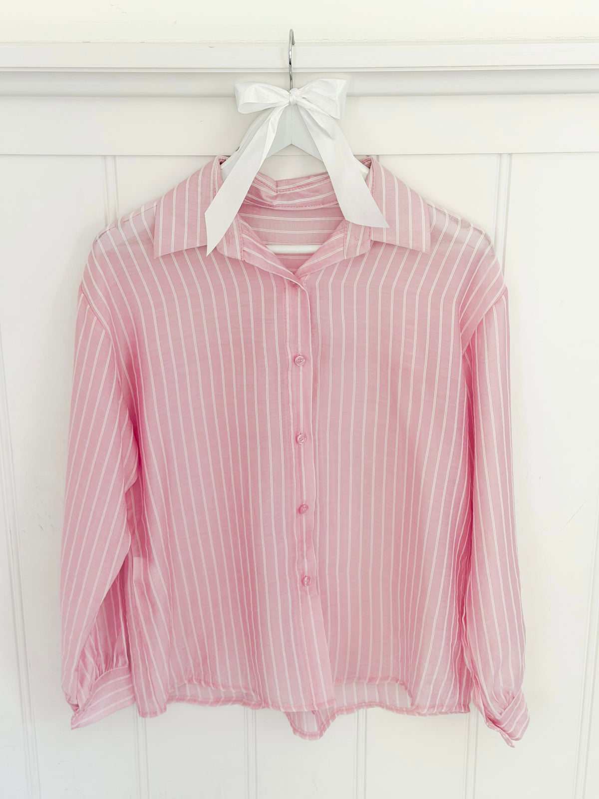 Pink Cabana Blouse