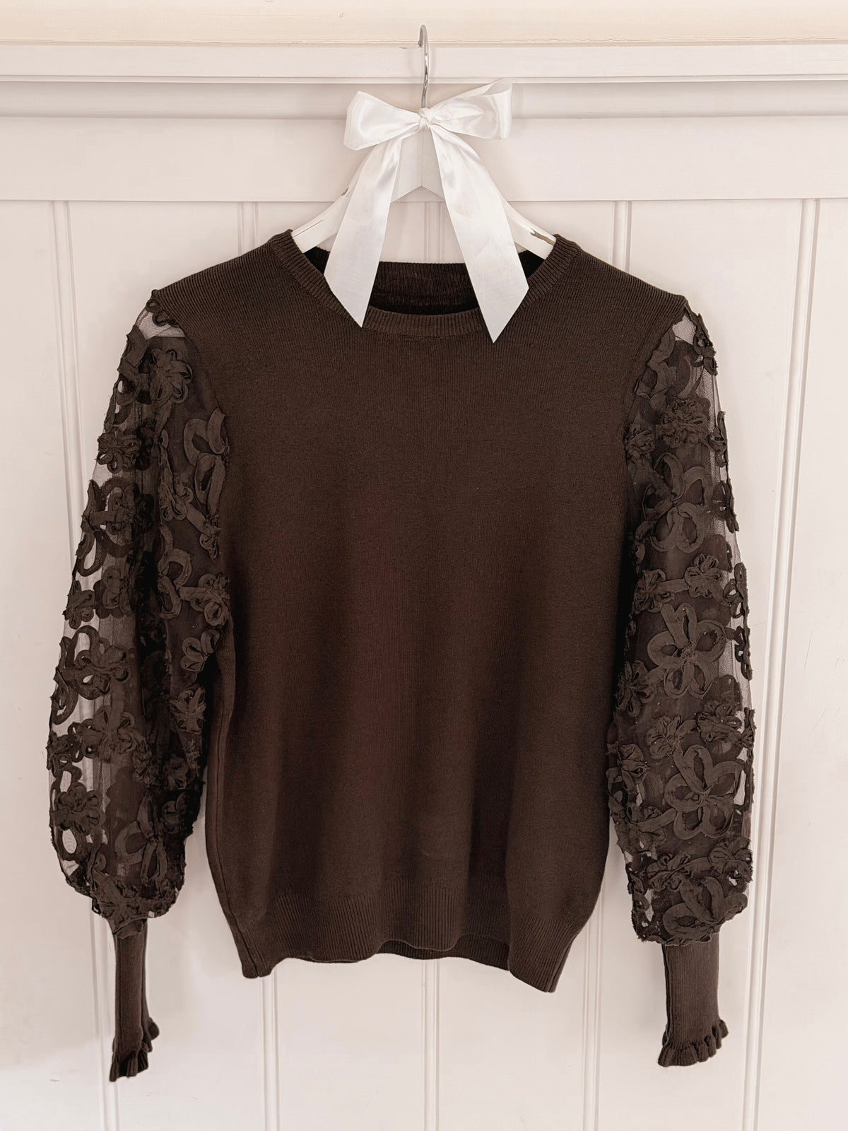 Chocolate Blossom Sweater