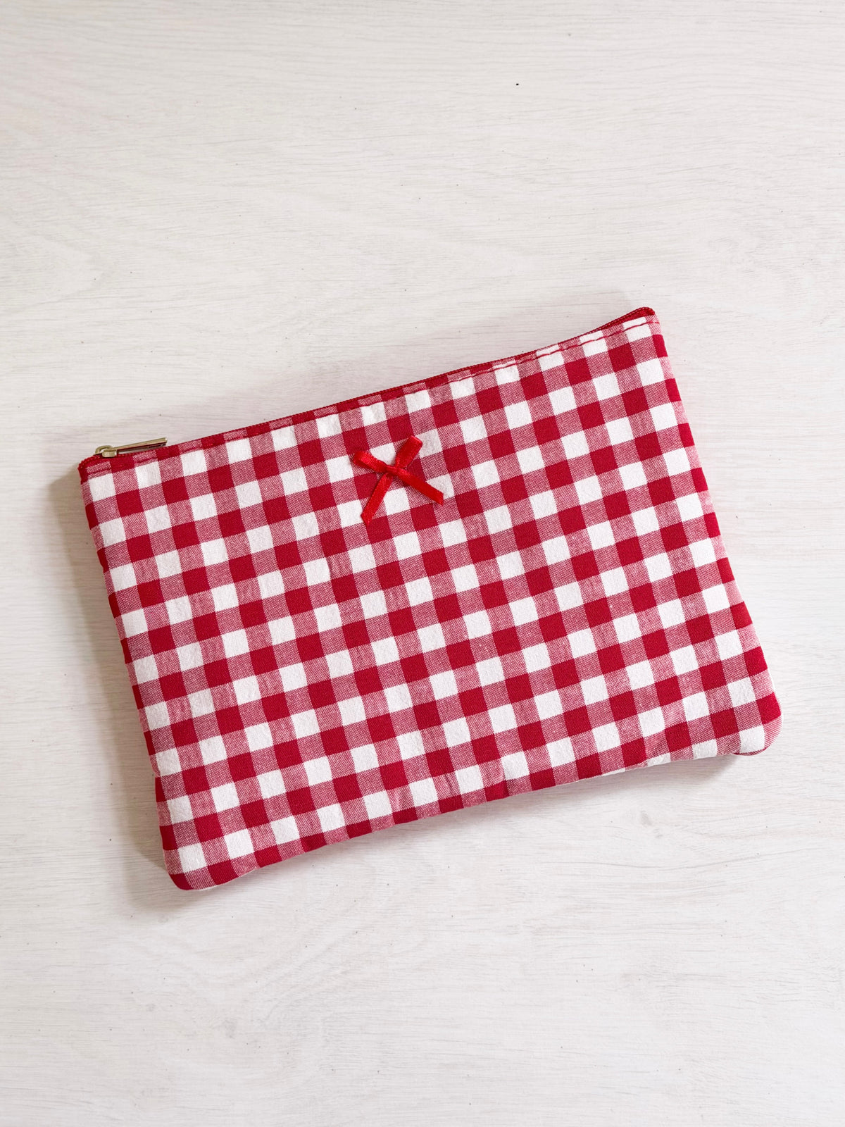 Mini Cherry Gingham Bag