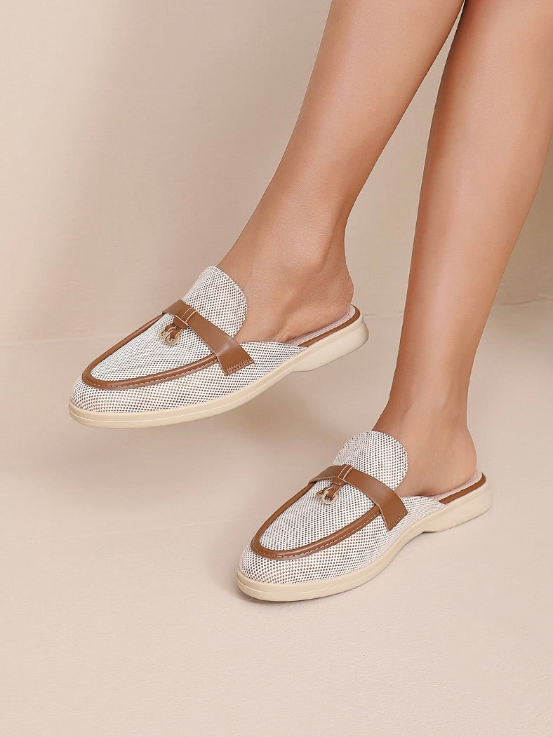 Camel Charms Loafers