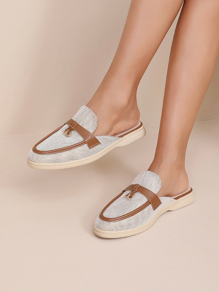 Camel Charms Loafers