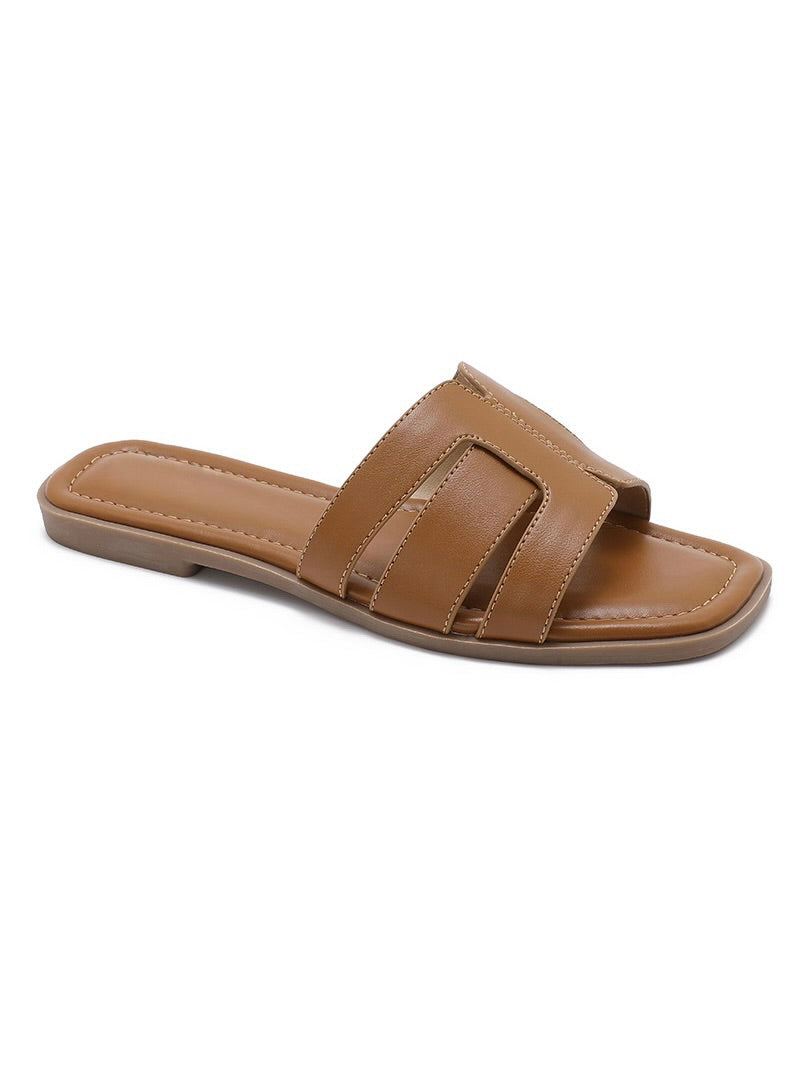 Luca Slippers - Camel