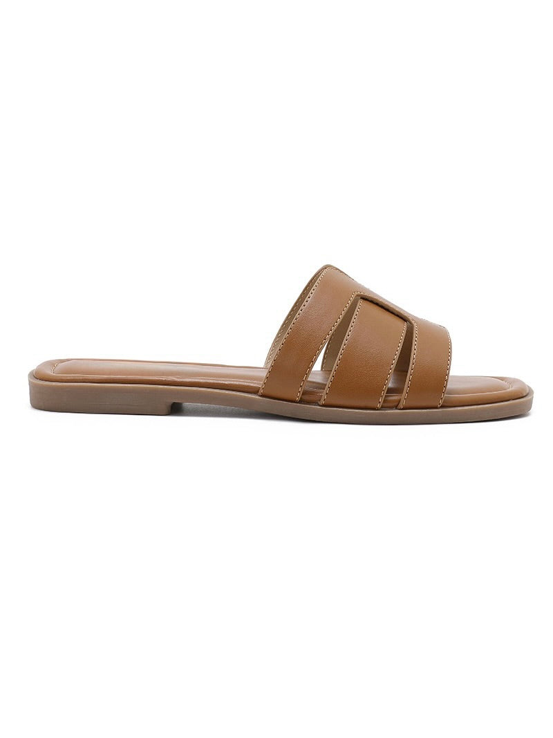 Luca Slippers - Camel