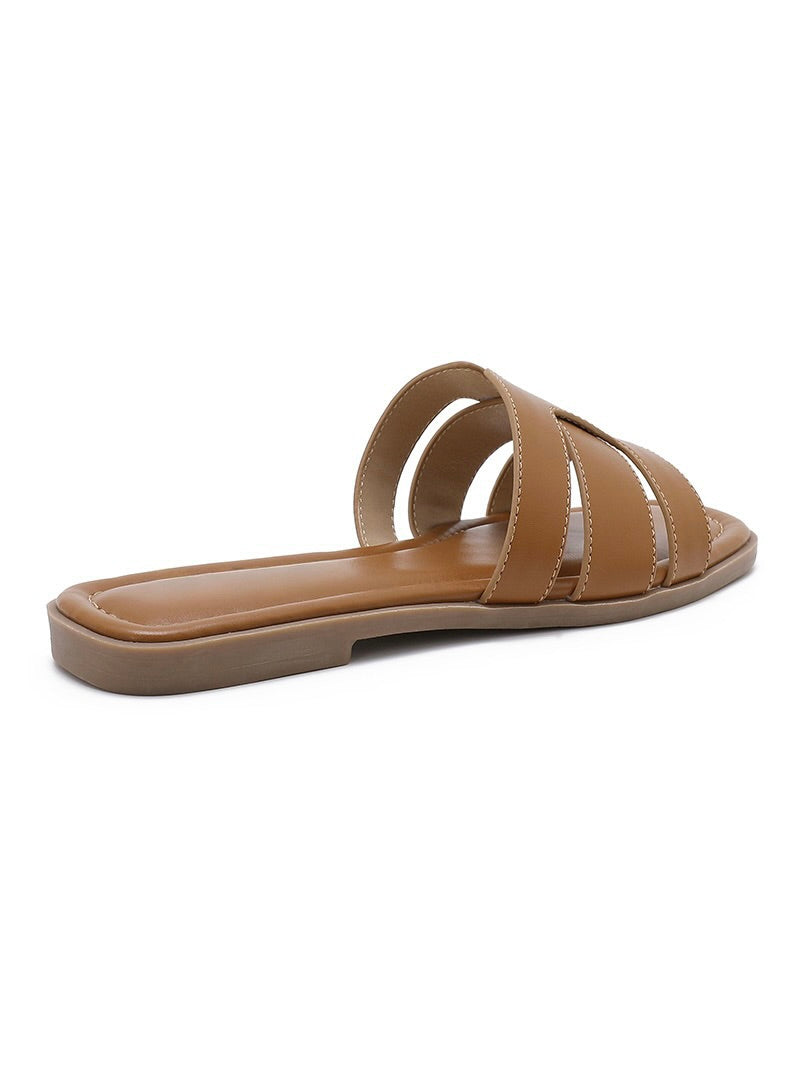 Luca Slippers - Camel