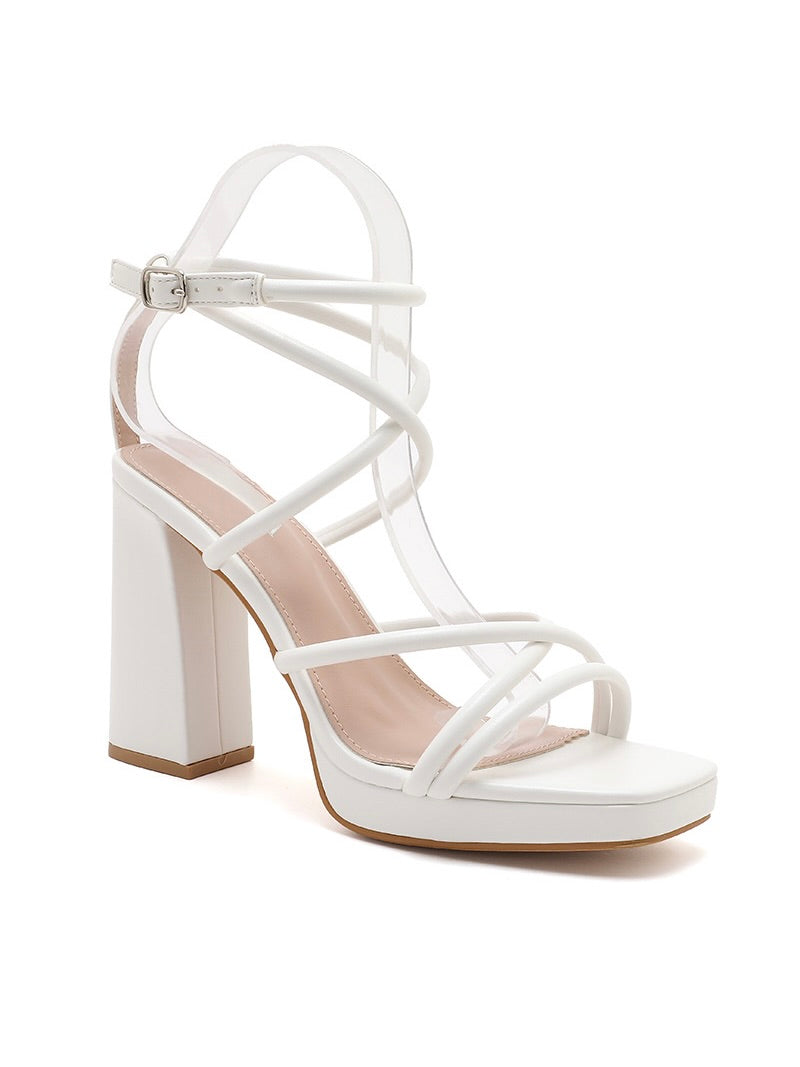 White High Heels