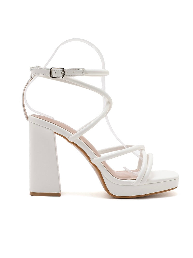 White High Heels