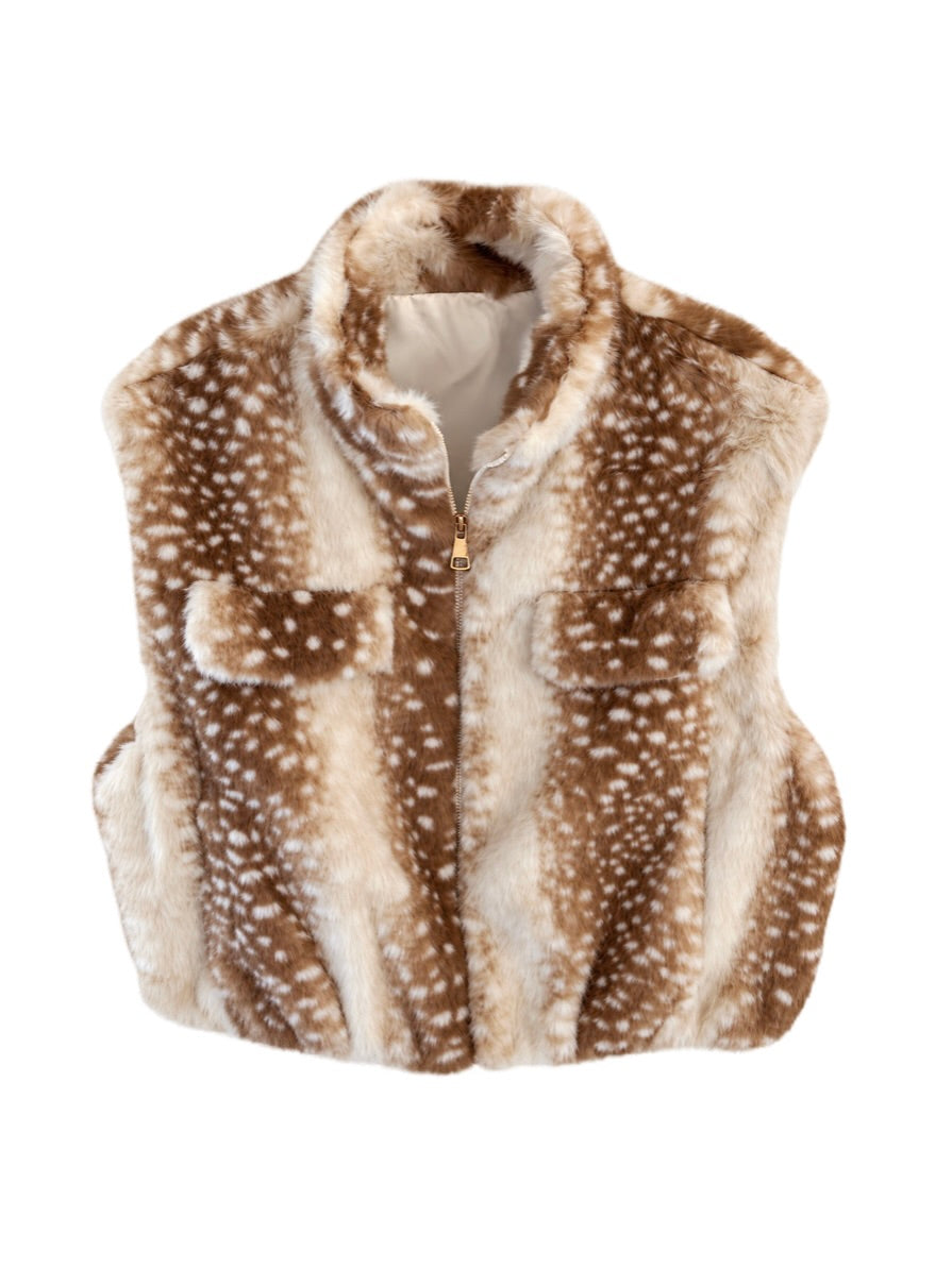 Deer Fur Bodywarmer