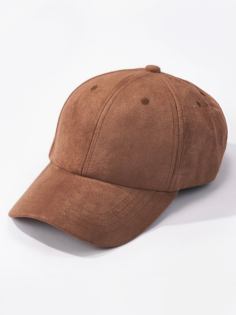 Chestnut Suede Cap